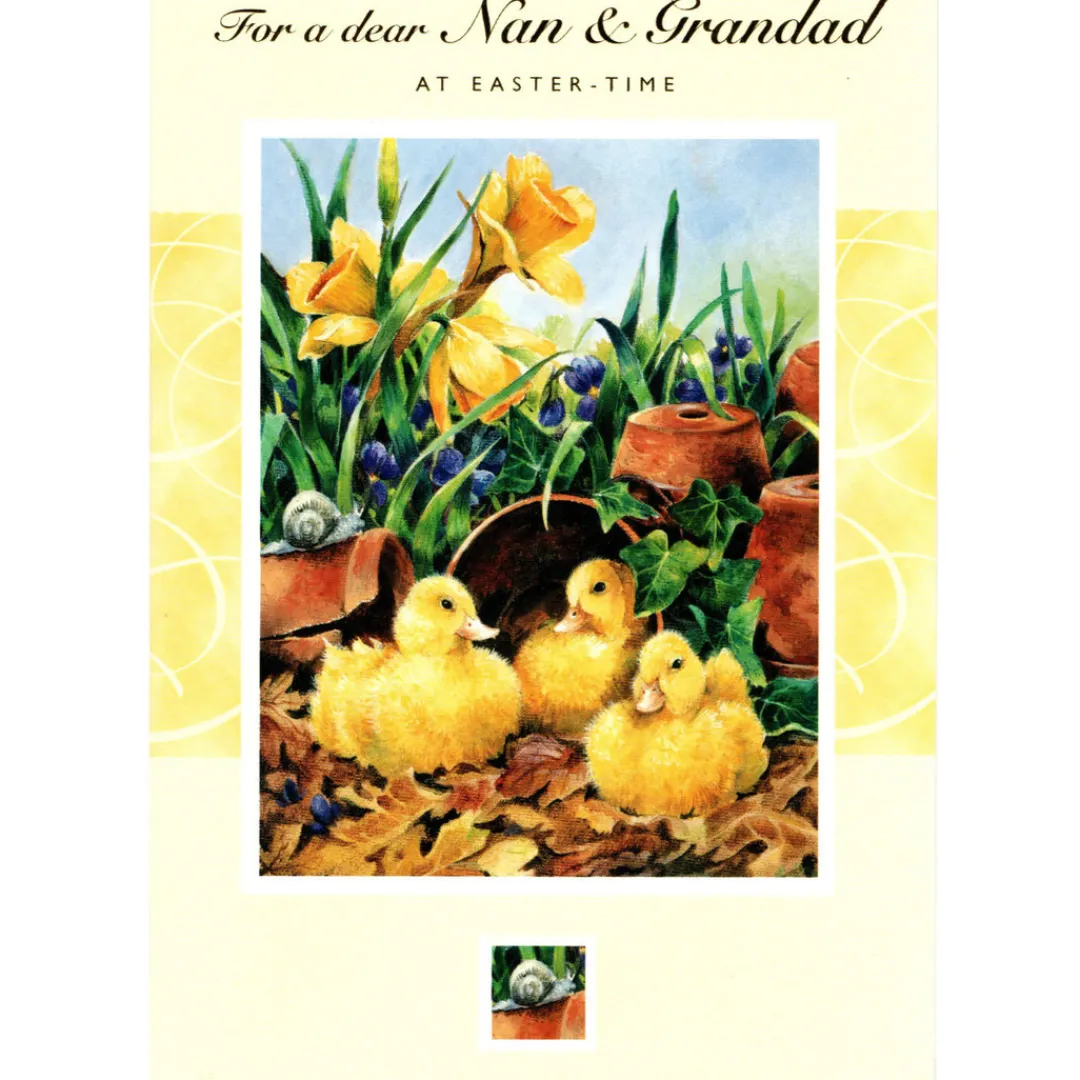 The Christmas Shop Nan & Grandad Easter Card| Easter Etc.|Cards For Relatives