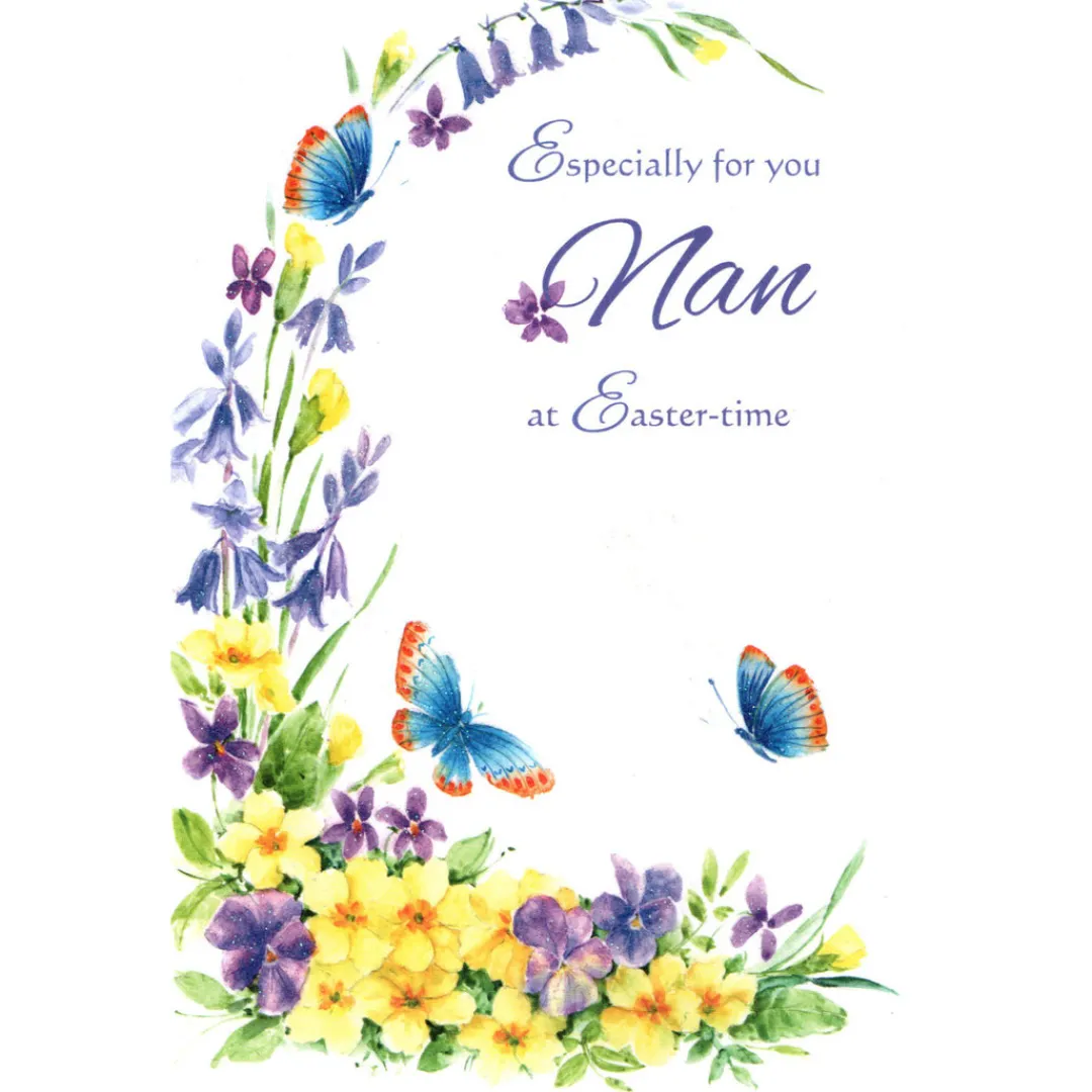 The Christmas Shop Nan Easter Card| Easter Etc.|Cards For Relatives