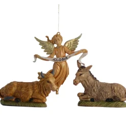 The Christmas Shop Ox, Ass, And Gloria Angel| Nativity