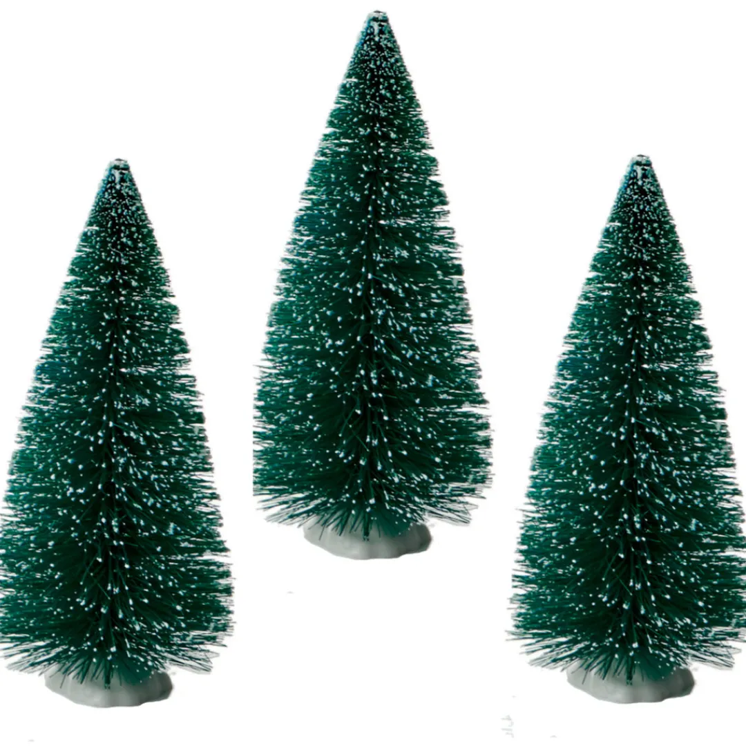 The Christmas Shop Pack Of Miniature Trees| Trees|Lighted Houses