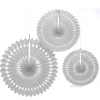The Christmas Shop Pack Of 3 Paper Fans| Novelties|Paper Decorations