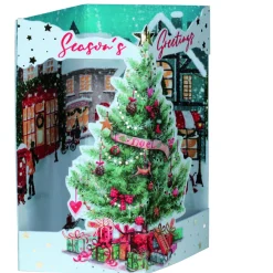 The Christmas Shop Pack Of 3-D Cards| Packs Of Cards