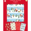 The Christmas Shop Pack Of Flat Wrap| Wrap