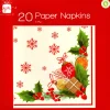 The Christmas Shop Paper Napkins| Tableware|Tablecloths