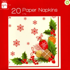 The Christmas Shop Paper Napkins| Tableware|Tablecloths