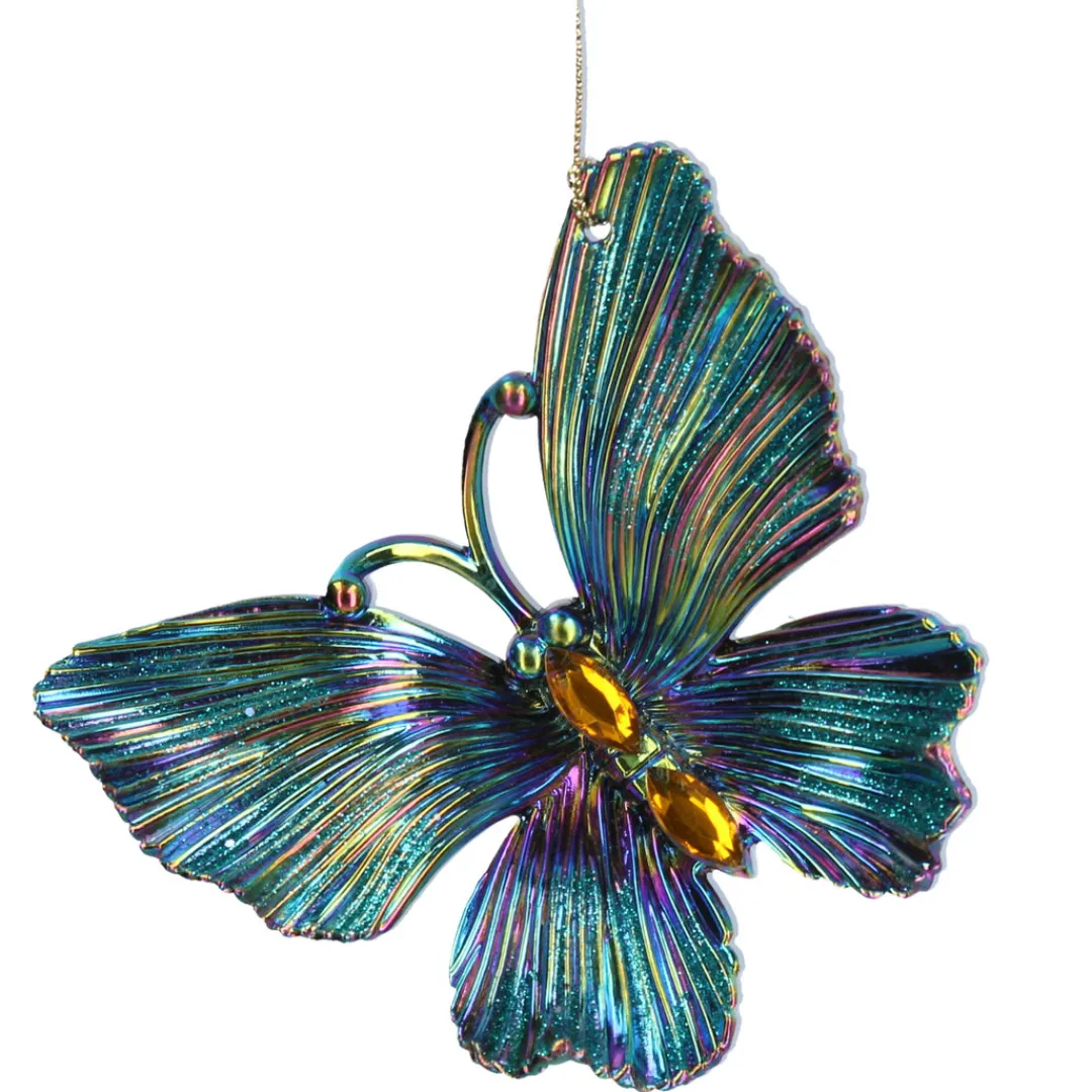 The Christmas Shop Petrol Blue Acrylic Butterfly| Other Colours