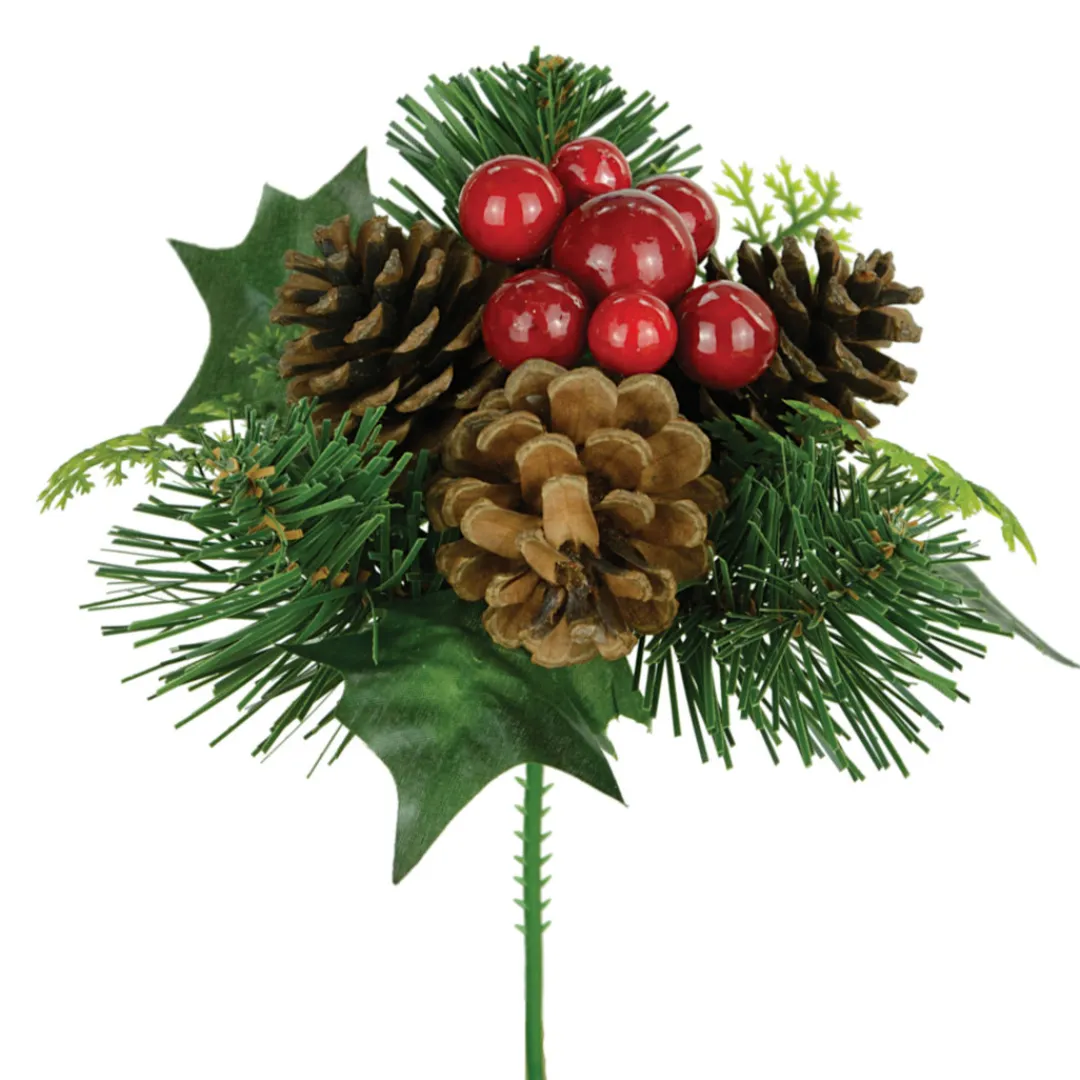 The Christmas Shop Pine & Berry Pick| Picks & Berries