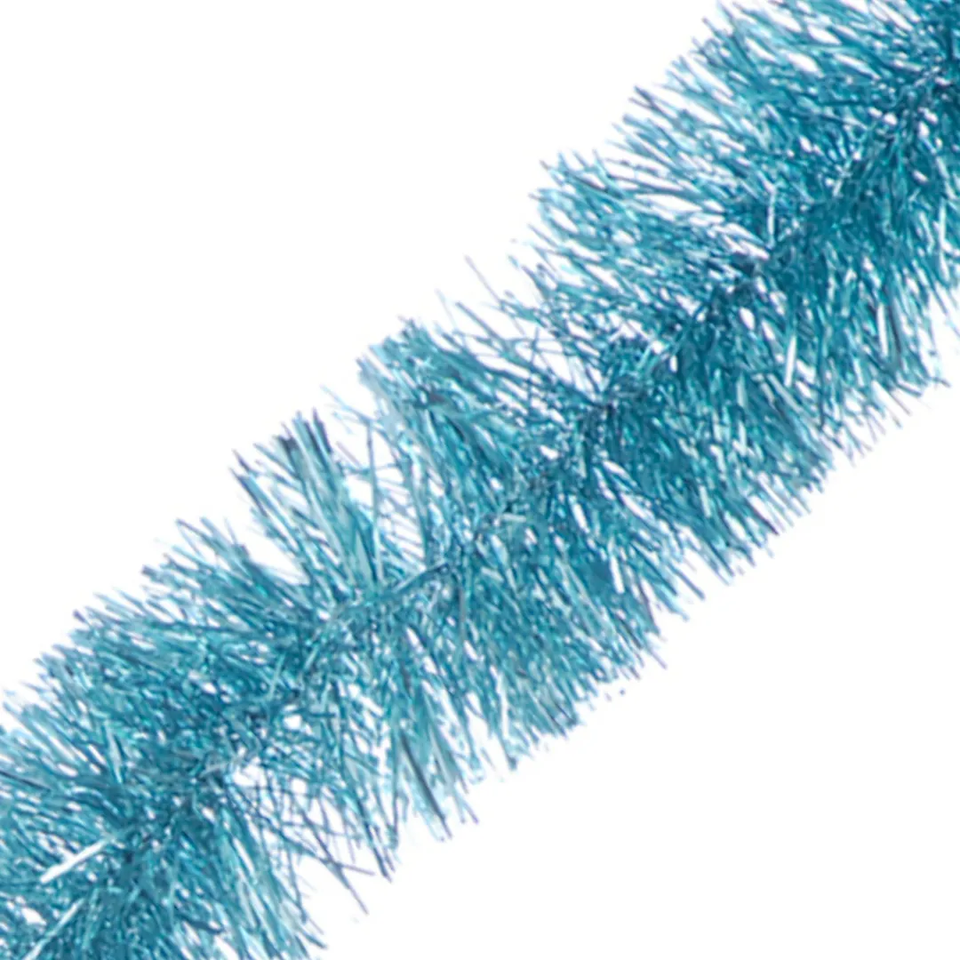 The Christmas Shop Powder Blue Tinsel| Baby'S First Christmas|Tinsel