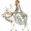 The Christmas Shop Princess On Reindeer| Characters|Silver & White Theme