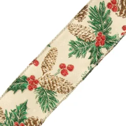 The Christmas Shop Printed Ribbon| Ribbon