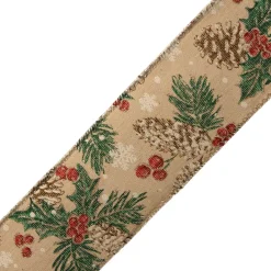The Christmas Shop Printed Ribbon| Ribbon