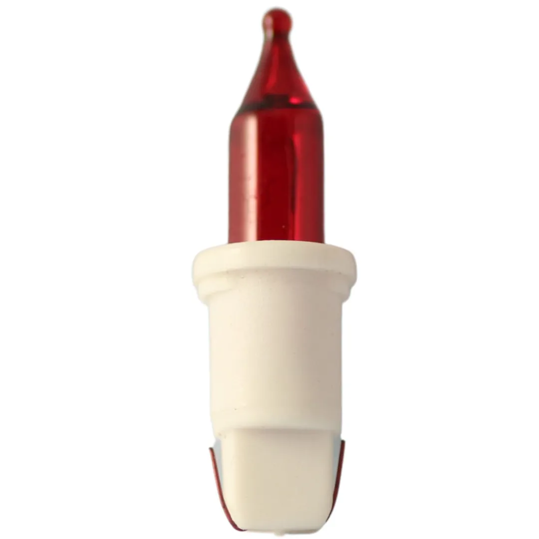 The Christmas Shop Red Bulbs For 50 Lamp Set| Replacement Bulbs
