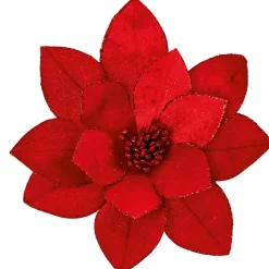 The Christmas Shop Red Flower| Picks & Berries|Red Theme