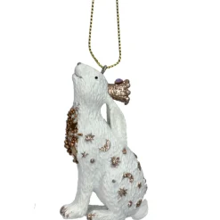 The Christmas Shop Resin Hare| Characters
