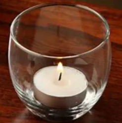 The Christmas Shop Roly Poly Candle Holder| Candles