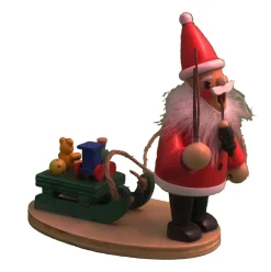 The Christmas Shop Santa Smoker W/toys| Wooden Ornaments|Wood