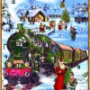 The Christmas Shop Santa Train Advent Calendar| Advent Calendars - Card, Fabric And Wood