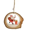 The Christmas Shop Santa With Cane & Sack| Wood|Characters