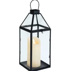 The Christmas Shop Set Of 2 Lanterns| Battery Operated Lights|Tableware
