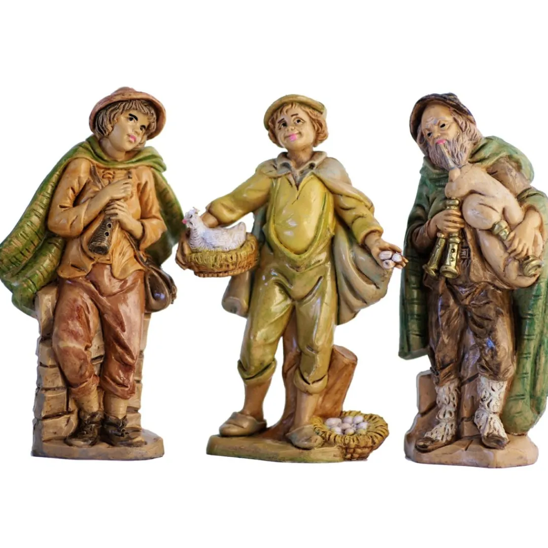The Christmas Shop Shepherds (12cm.)| Nativity