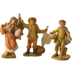 The Christmas Shop Shepherds (12cm)| Christmas Figures|Nativity