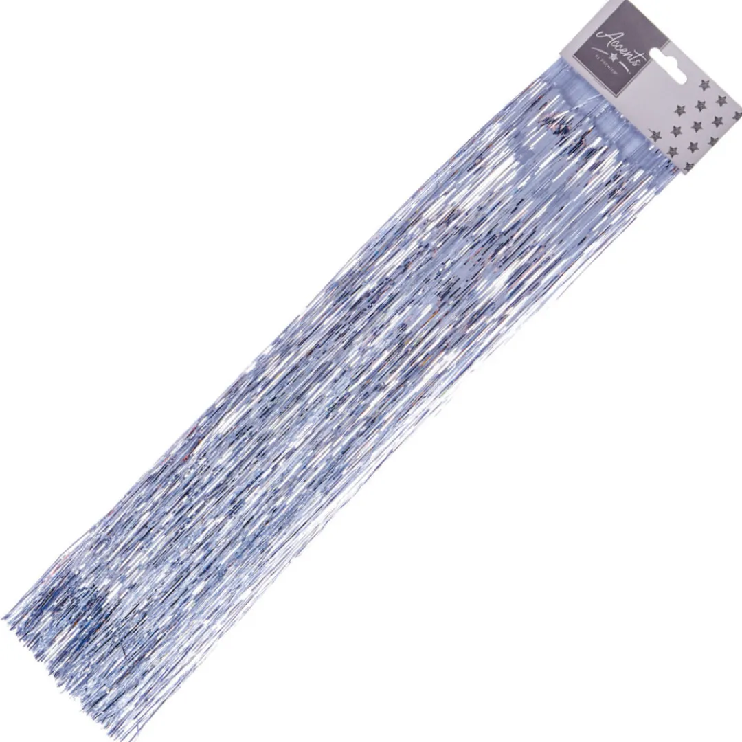 The Christmas Shop Silver Lametta| Silver & White Theme