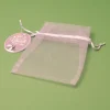 The Christmas Shop Silver Organza Wedding Favour Bag| Bags