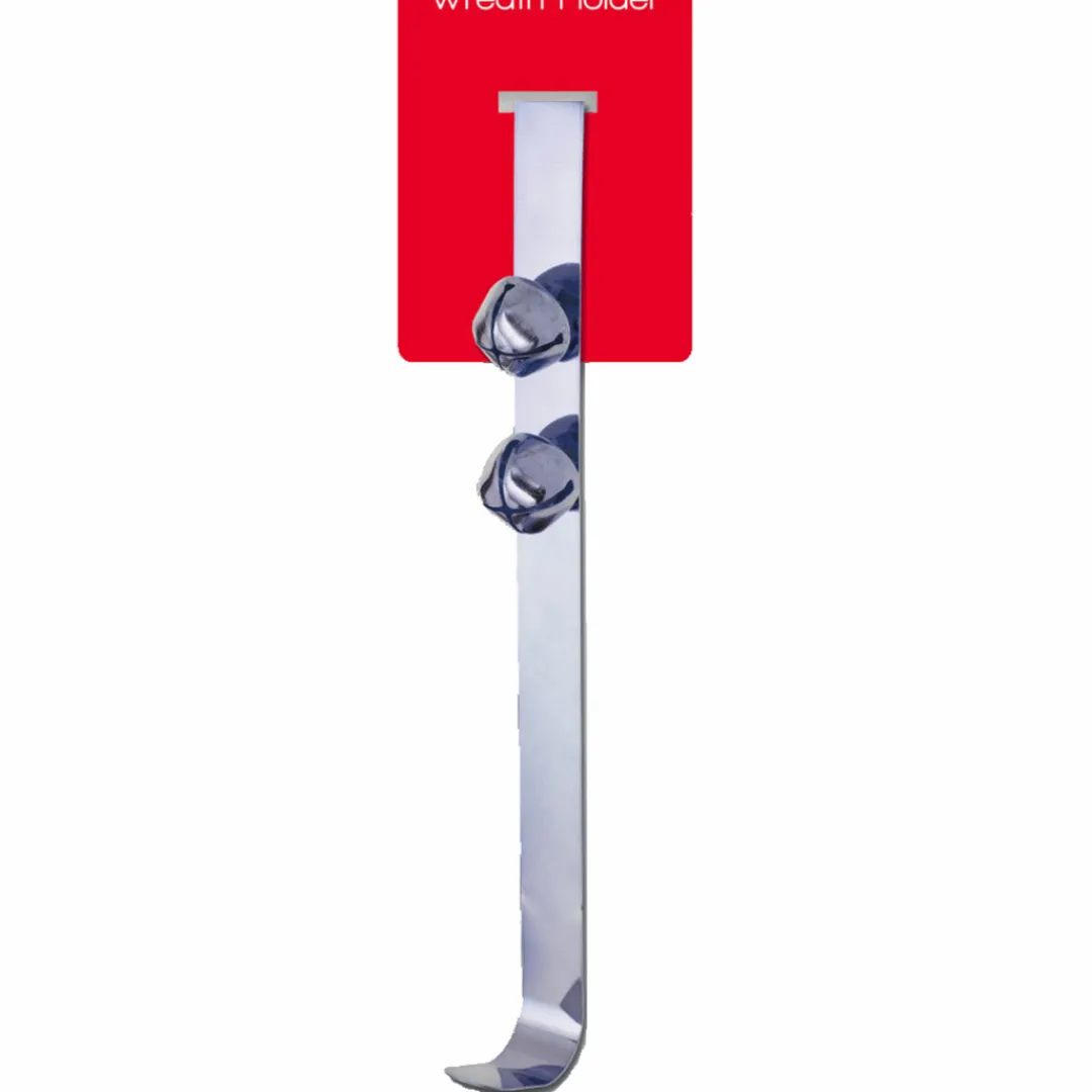 The Christmas Shop Silver Wreath Hanger| Wreaths|Silver & White Theme