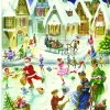 The Christmas Shop Skating Rink Advent Calendar| Advent Calendars - Card, Fabric And Wood