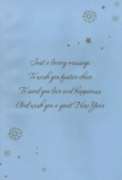 The Christmas Shop Son & Family Christmas Card| Cards For Relatives