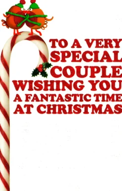 The Christmas Shop Special Couple Christmas Card| Cards For Relatives