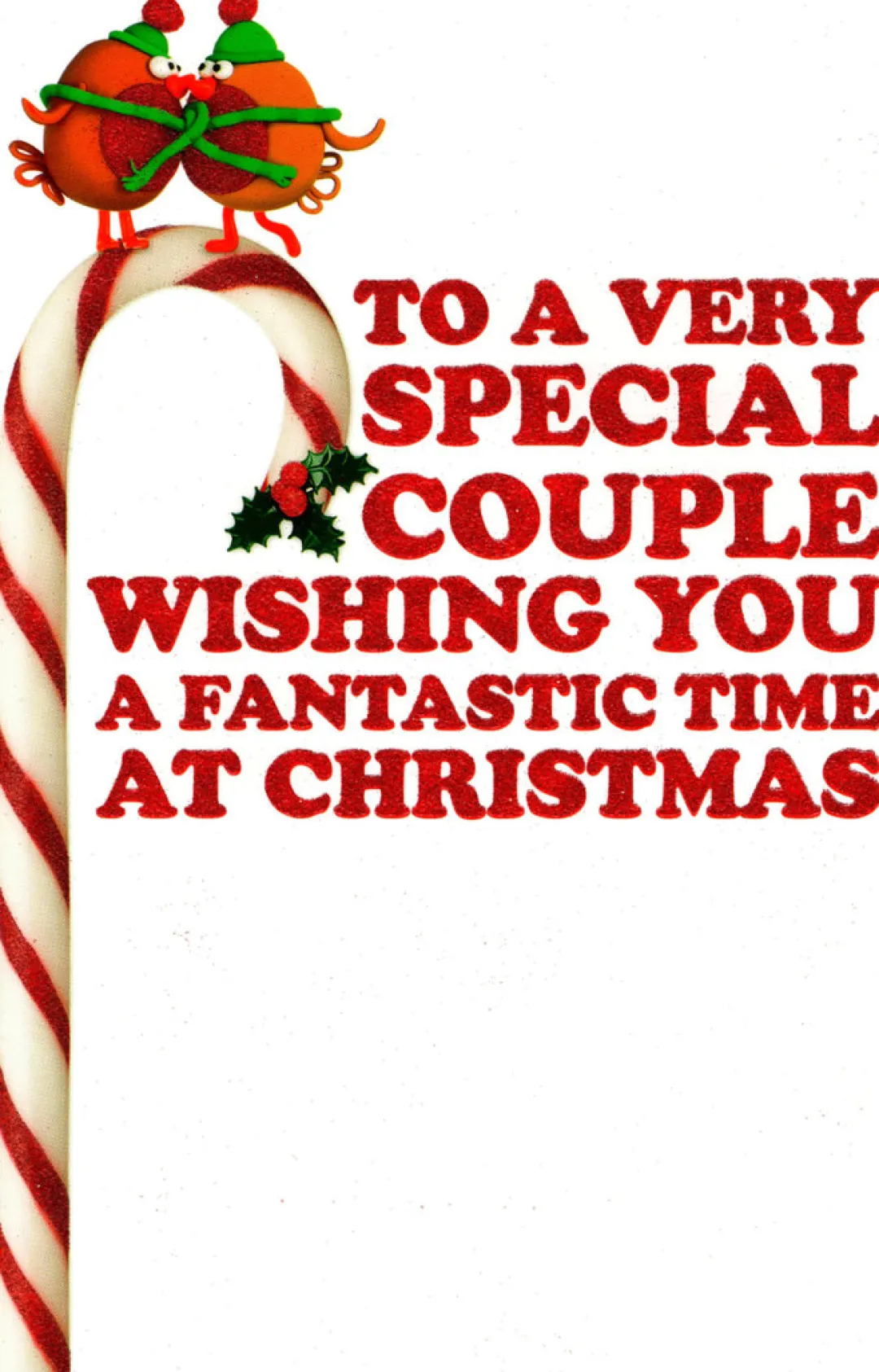 The Christmas Shop Special Couple Christmas Card| Cards For Relatives