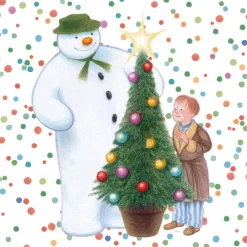 The Christmas Shop The Snowman Paper Napkins| Tableware
