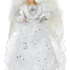 The Christmas Shop Treetop Angel| Treetop Angels|Silver & White Theme