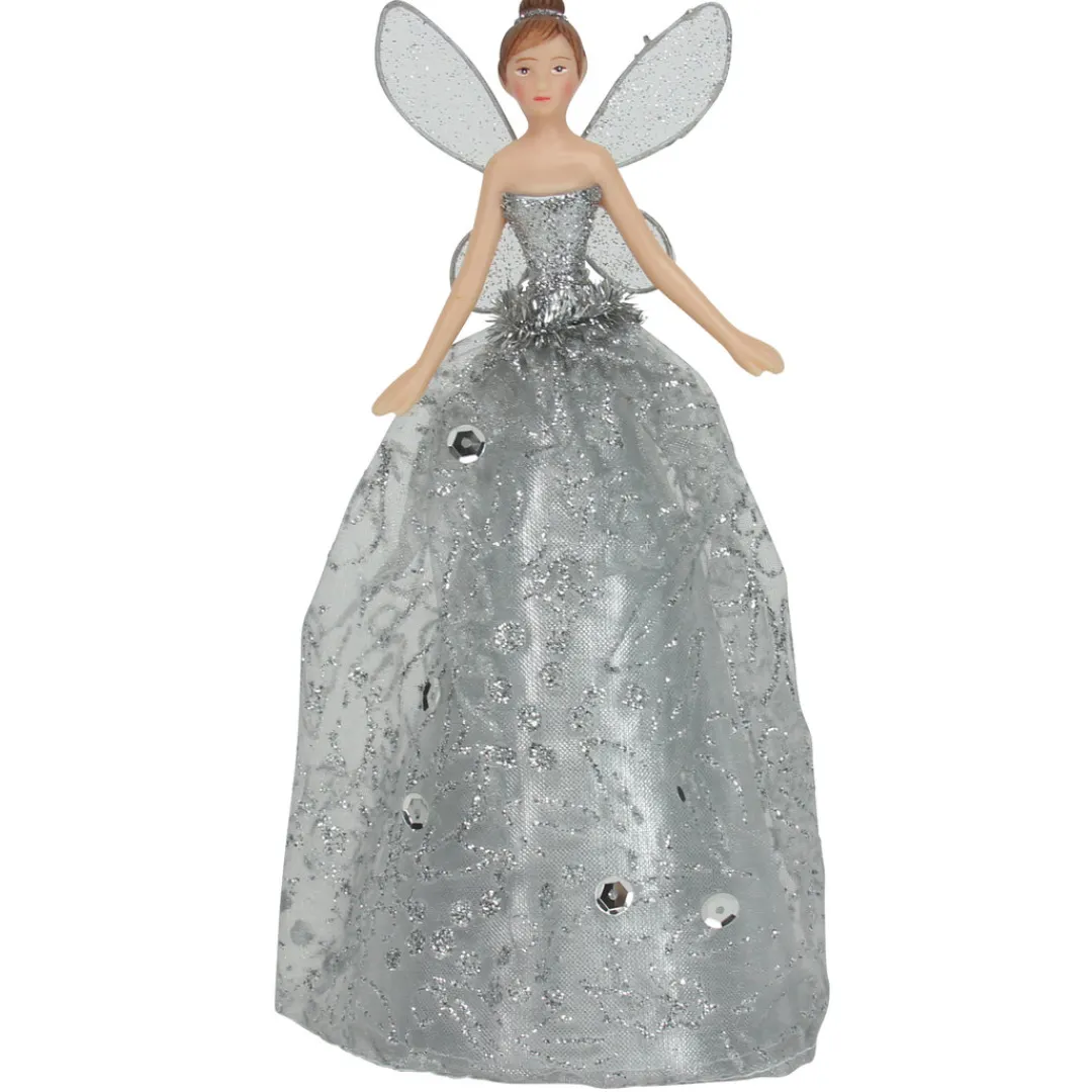 The Christmas Shop Treetop Fairy| Treetop Angels|Silver & White Theme