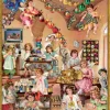 The Christmas Shop Victorian Room Scene Advent Calendar| Advent Calendars - Card, Fabric And Wood