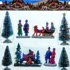 The Christmas Shop Village Accessories| Lighted Houses