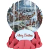 The Christmas Shop Village Globe Card| Single Cards
