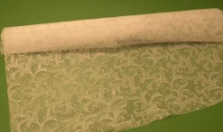 The Christmas Shop White Fabric| Tablecloths|Treeskirts