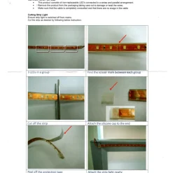 The Christmas Shop White LED Strip Light| Electric Operated Lights