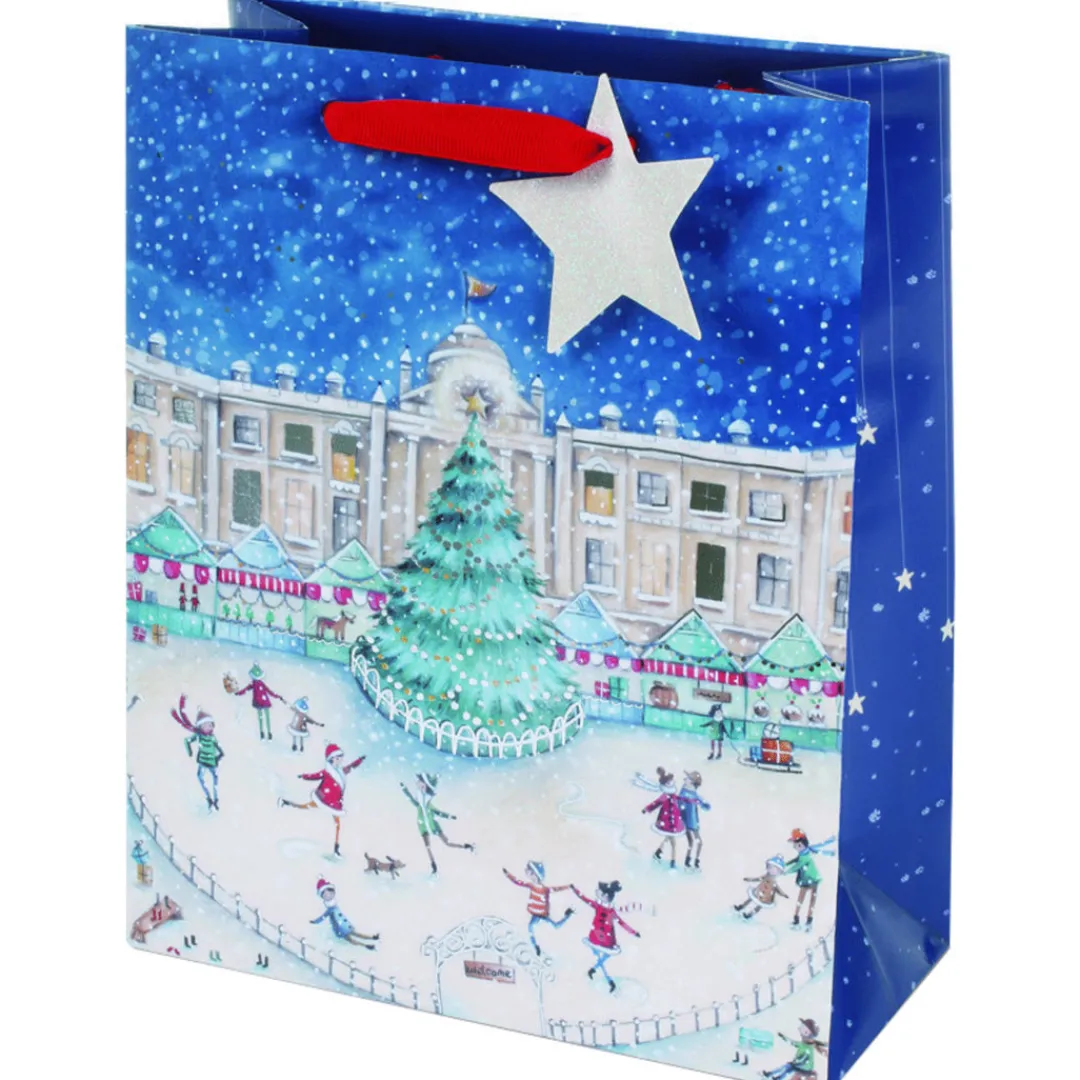 The Christmas Shop Winter Village Gift Bag| Bags