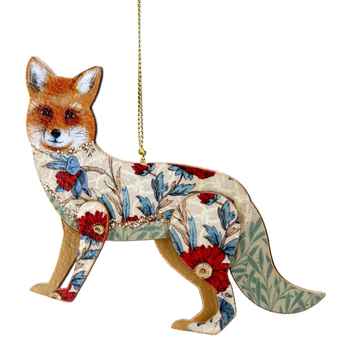 The Christmas Shop Wood Fox| Wood