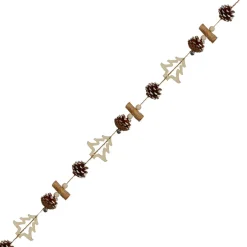 The Christmas Shop Wood Garland| Garlands|Wood