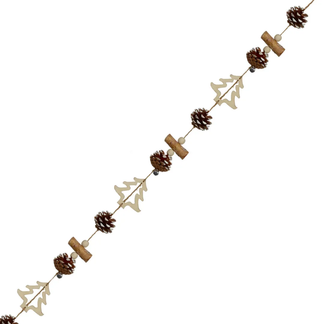 The Christmas Shop Wood Garland| Garlands|Wood