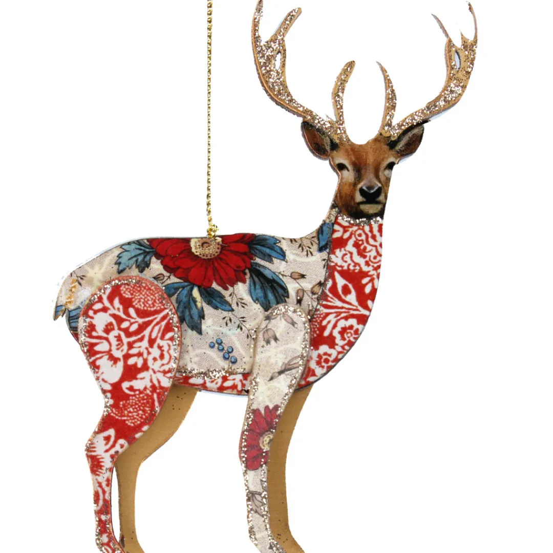 The Christmas Shop Wood Stag| Wood