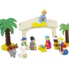 The Christmas Shop Wooden Nativity Set| Wooden Ornaments|Nativity