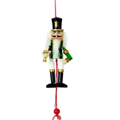 The Christmas Shop Wooden Soldier (Green)| Wood|Characters